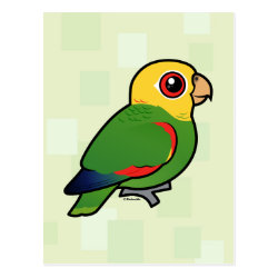 Birdorable Yellow-headed Amazon Postcard