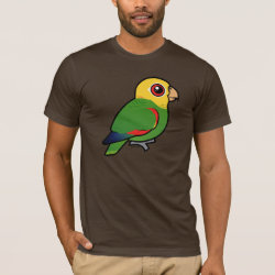 Birdorable Yellow-headed Amazon Men's Basic American Apparel T-Shirt