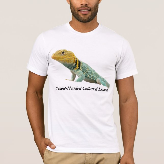 Yellow-Headed Collared Lizard T-Shirt (Front)