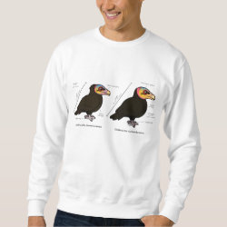 Yellow-headed Greater v Lesser Men's Basic Sweatshirt