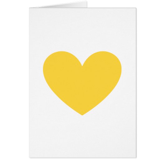 Yellow heart cards (Front)