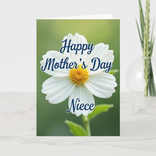 Yellow Heart Mothers Day Card (Front)