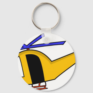 Yellow Helicopter Keychain