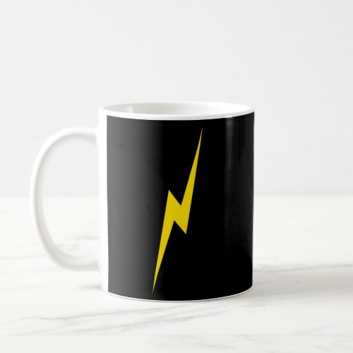 Yellow Hero Lightning Bolt For And Coffee Mug