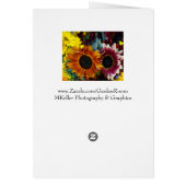 Yellow Hibiscus Cards (Back)
