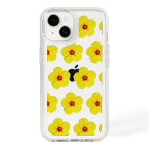 Yellow Hibiscus Flower Art