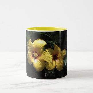 Yellow Hibiscus Mug
