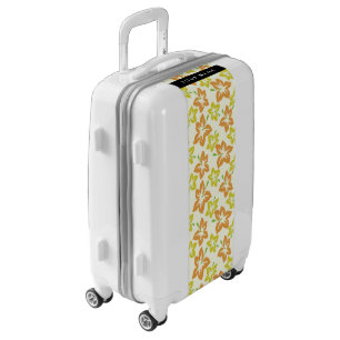 Yellow Hibiscus, Orange Hibiscus, Your Name Luggage