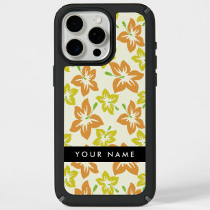 Yellow Hibiscus, Orange Hibiscus, Your Name iPhone 15 Pro Max Case