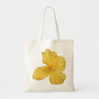 Yellow Hibiscus Tote Bag