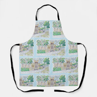 Yellow Historic Villa Apron