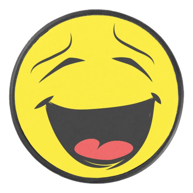 YELLOW HOCKEY PUCK (Front)