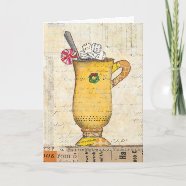 Yellow Holiday Cup (Front)