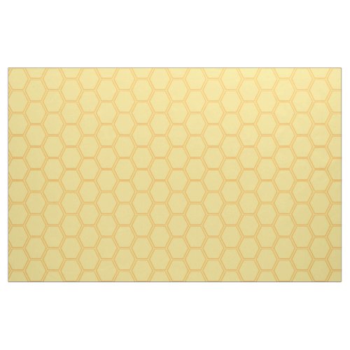 Yellow honey comb fabric