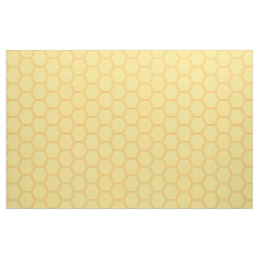 Yellow honey comb fabric