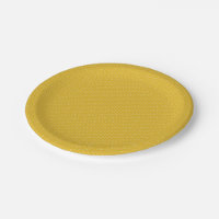 10pcs 7inch/18cm Disposable Paper Plates, Yellow Honeycomb & Little Bee  Pattern Plates For Various Themed Parties And Daily Use