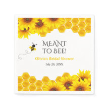 Yellow Honeycomb Meant to Bee Bridal Shower