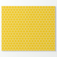 GRAPHICS & MORE Bee on Honeycomb Gift Wrap Wrapping Paper Roll