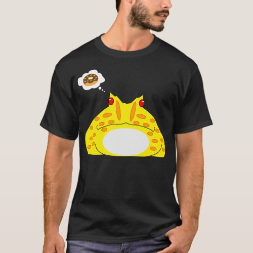 Yellow Horned Frog Pet Frog T_Shirt