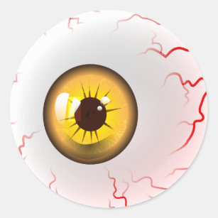 realistic looking eyeball stickers