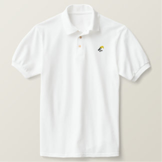 Yellow Horse Embroidered Polo Shirt