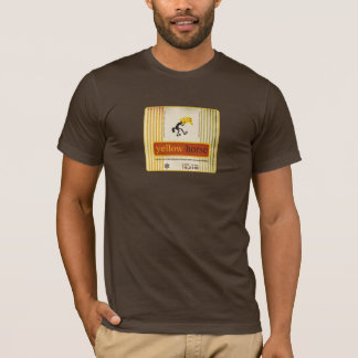 Yellow Horse Men's Bella Canvas Brown T-Shirt