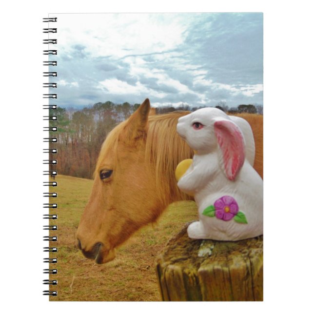 Yellow Horse, Spring Rabbit Notebook (Front)