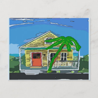 Yellow House Postcard