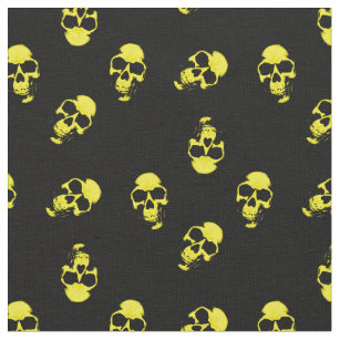 Halloween Collection Skulls Fantômes Araignées coton net dentelle mousseline polyester