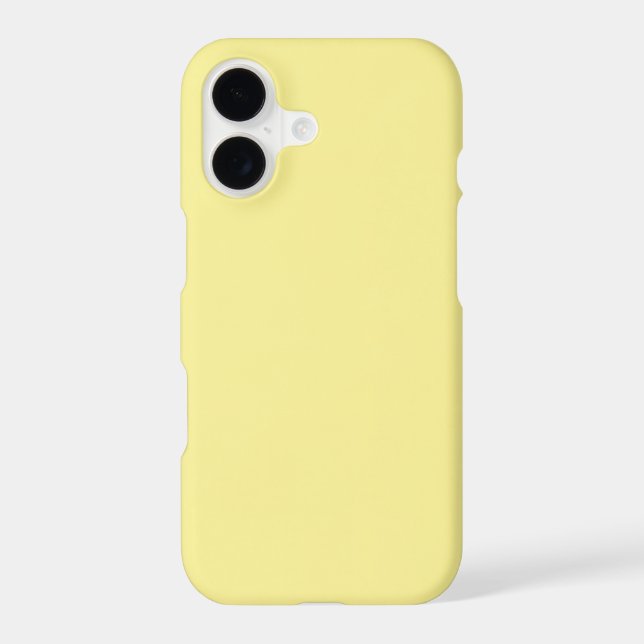 Yellow iPhone Case | Slim Pro Cover – Stylish (Back)