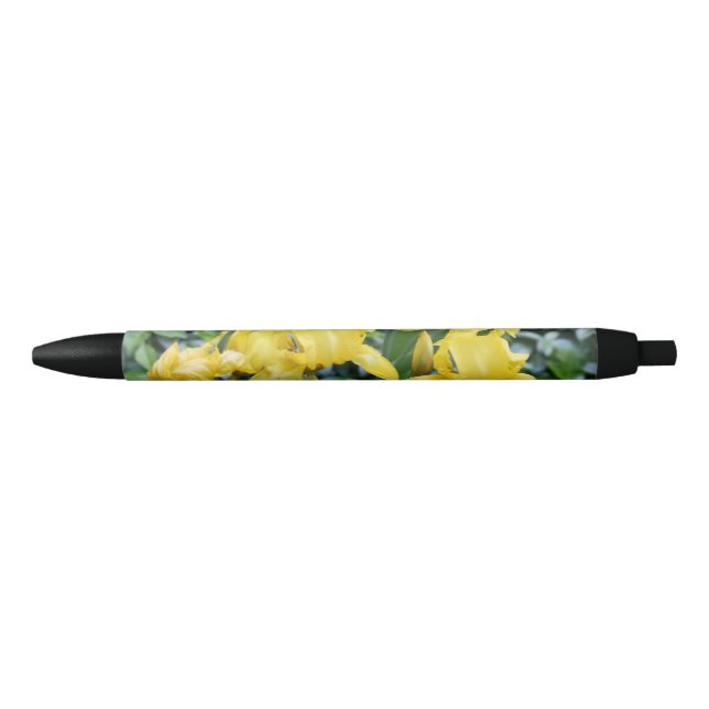 Yellow Iris Floral  Pen (Front)
