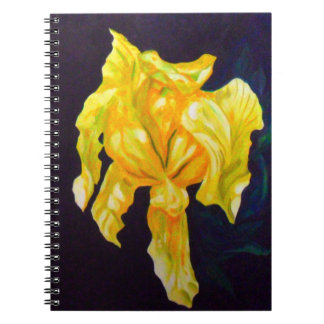 Yellow Iris Grande NOTEBOOK