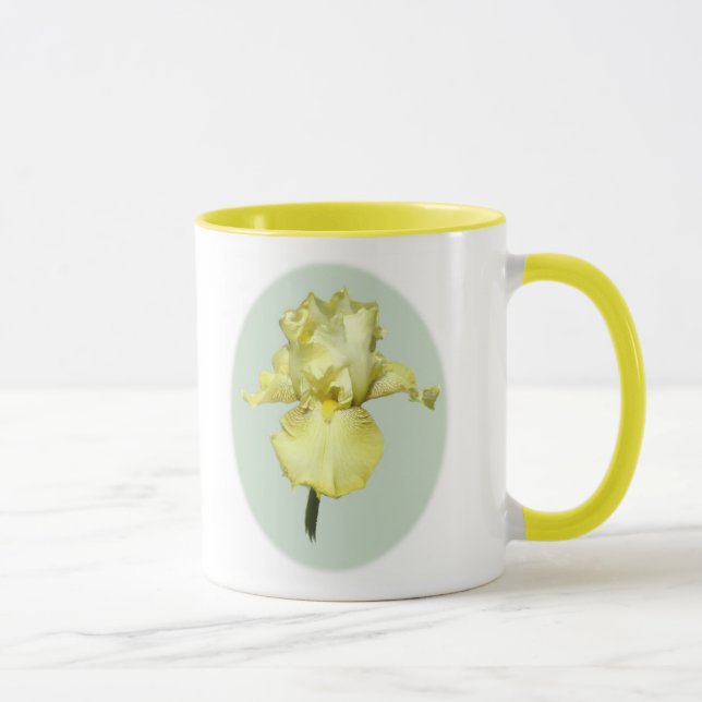 Yellow Iris Mug (Right)