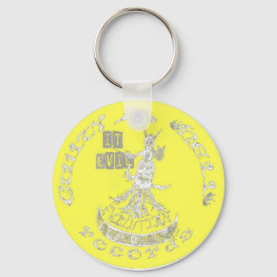 YELLOW "It Evil" Keychain