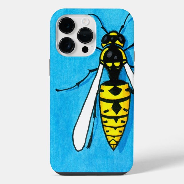 Yellow Jacket Iphone Case (Back)
