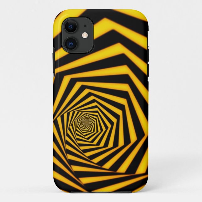 yellow jacket- phone case (Back)