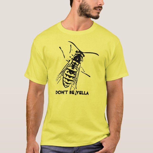 Yellow Jacket Wasp T-shirt (Front)