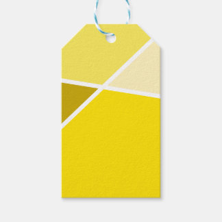 Yellow JanaiCreates Color Collection Gift Tag