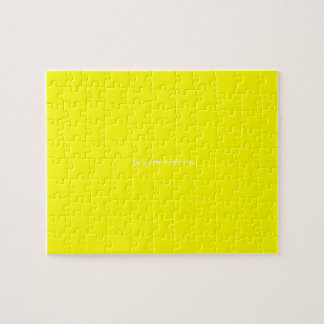 yellow jigsaw puzzle