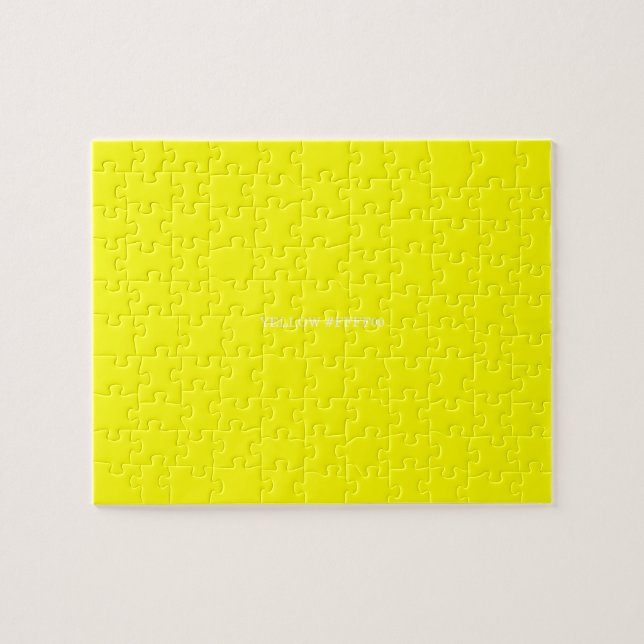 yellow jigsaw puzzle (Horizontal)