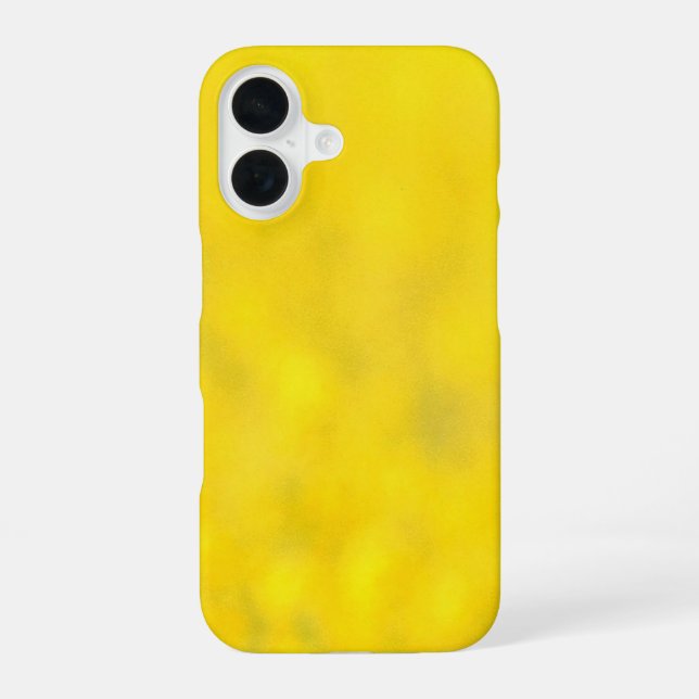 Yellow Joy Iphone Case (Back)