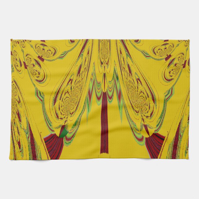 Yellow Kitchen Towel (Horizontal)