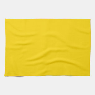yellow kitchen towel