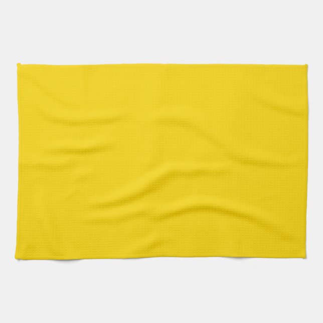 yellow kitchen towel (Horizontal)