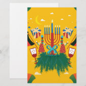 yellow Kwanzaa (Front/Back)