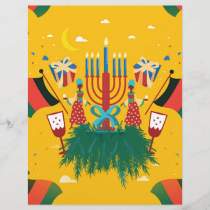 yellow Kwanzaa