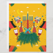 yellow Kwanzaa (Front/Back)