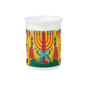 yellow Kwanzaa Pitcher