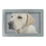 Yellow Lab Buckle Belt Buckle