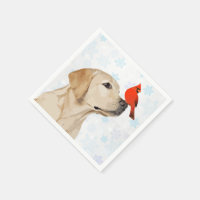 Yellow Labrador Pillow Cover Yellow Lab Gift Labrador Retriever Cushion  Labrador Gift Idea Labrador Retriever Pillow Red Cardinals Red Birds 